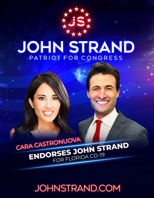 Cara Castronuova endorses John Strand