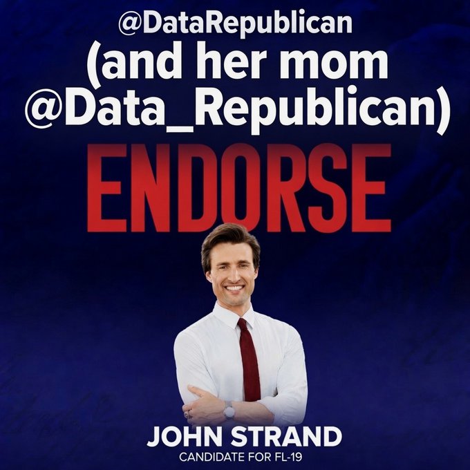 DataRepublican and her mom endorse John Strand