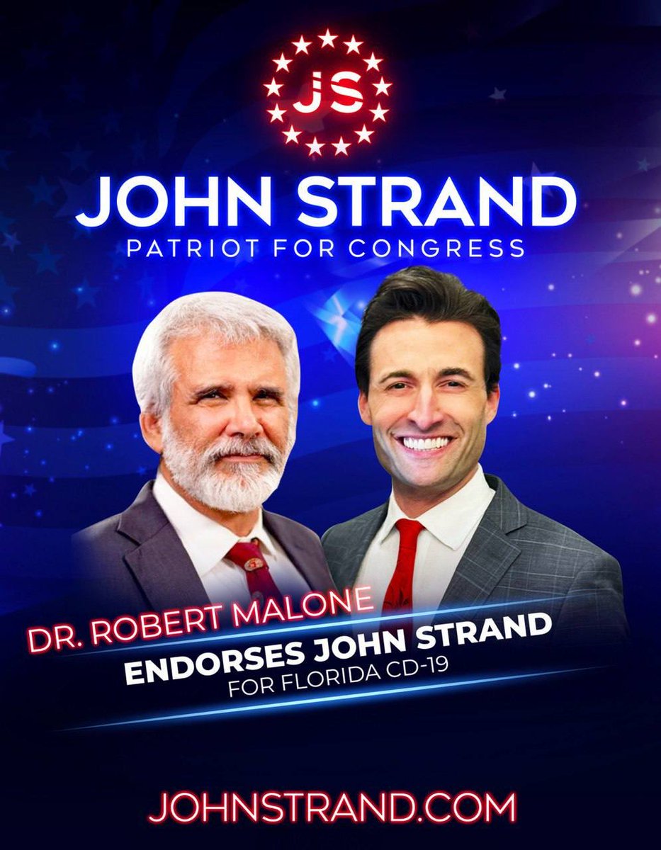 Dr. Robert Malone endorses John Strand