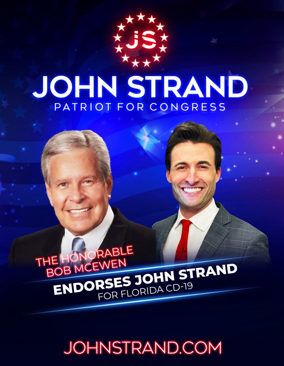 Bob McEwen endorses John Strand