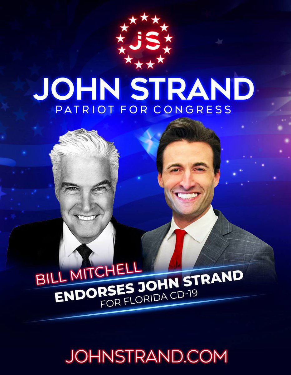 Bill Mitchell endorses John Strand