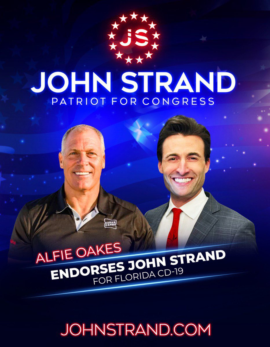 Alfie Oakes endorses John Strand