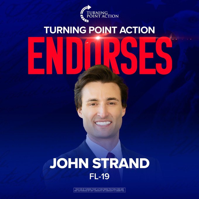 Turning Point Action endorses John Strand